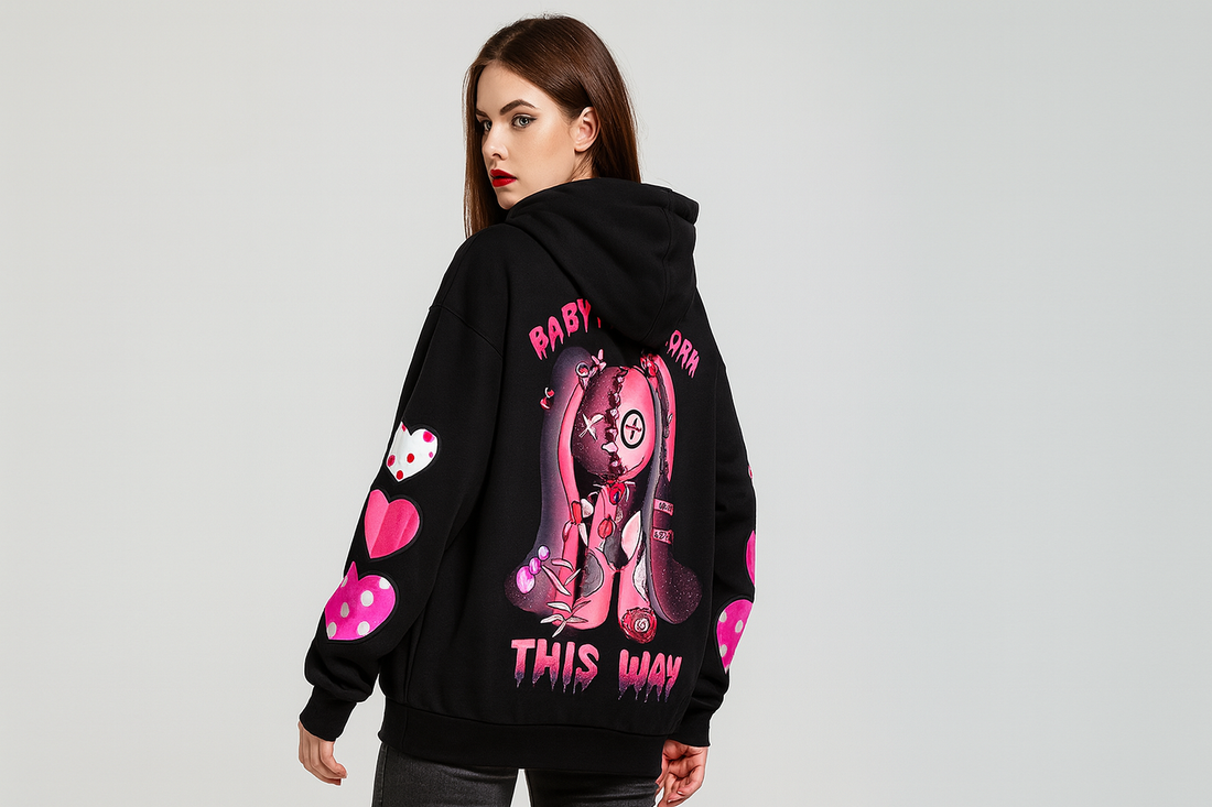 Why the Pink Bear Fleece Hoodie is the Cutest Street-Style Choice