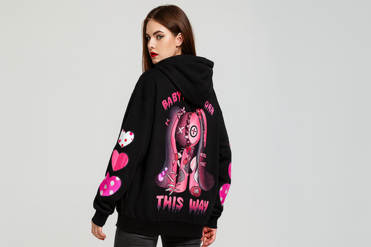 Why the Pink Bear Fleece Hoodie is the Cutest Street-Style Choice